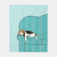 Happy Couch Beagle | Slaaphond voor de luiers