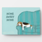 Happy Couch Dog - Home Sweet Home Beagle Fotoplaat (voorkant)