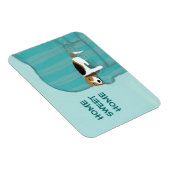 Happy Couch Dog - Home Sweet Home Leuke Beagle Magneet (Rechterzijde)