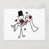 Happy Couple Briefkaart (Voorkant)