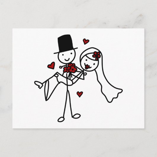 Happy Couple Briefkaart (Voorkant)