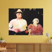 Happy Couple Canvas Afdruk (Insitu (Woonkamer))