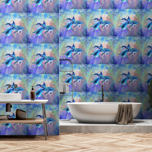 Happy Couple Dolfijn Behang