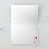 Happy Couple of Fish Wenskaart Kaart (Binnen)