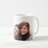 Happy Couple Photo classic mug- Personalized  Koffiemok (Voorkant rechts)