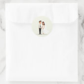 Happy Couple Wedding Vows Sticker (Tas)