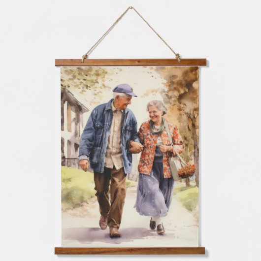 Happy Couples Hangend Wandkleed (Voorkant)