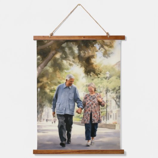 Happy Couples Hangend Wandkleed (Voorkant 2)