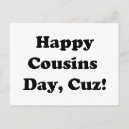 Happy Cousins Day Briefkaart