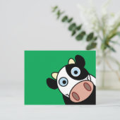 Happy Cow Briefkaart (Staand voorkant)