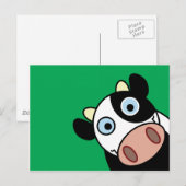 Happy Cow Briefkaart (Voorkant / Achterkant)
