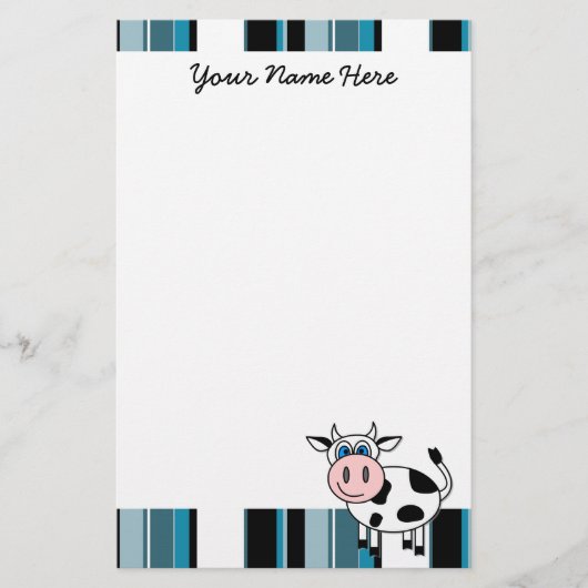 Happy Cow Stationery Briefpapier (Voorkant)
