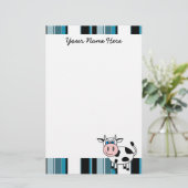 Happy Cow Stationery Briefpapier (Staand voorkant)