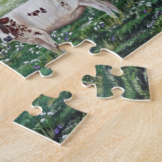 "Happy Cows" Puzzle Legpuzzel (Zijkant)