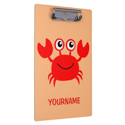 Happy Crab aangepast klembord (Rechts)