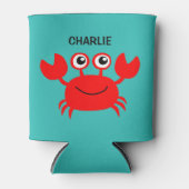 Happy Crab aangepaste koelbox Blikjeskoeler (Voorkant)