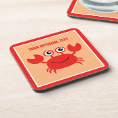 Happy Crab aangepaste onderzetters (Linkerzijde)
