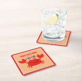 Happy Crab aangepaste onderzetters (Insitu)