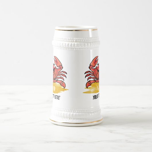 HAPPY CRAB, (BEWERKBAAR ) BIERPUL (Center)