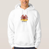 HAPPY CRAB, (BEWERKBAAR ) HOODIE (Voorkant)