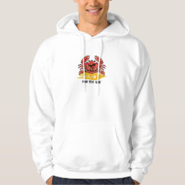 HAPPY CRAB, (BEWERKBAAR ) HOODIE