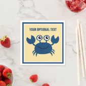 Happy Crab Custom Text Servet (Insitu)