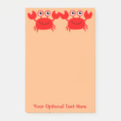 Happy Crab Post-It notities Post-it® Notes (Voorkant)