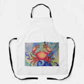 Happy Crab-Schort Schort (Voorkant)