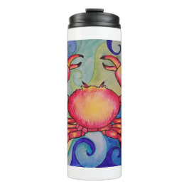 Happy Crab Tumbler Thermosbeker
