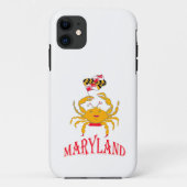 Happy crab USB-oplaadstation Case-Mate iPhone Case (Achterkant)