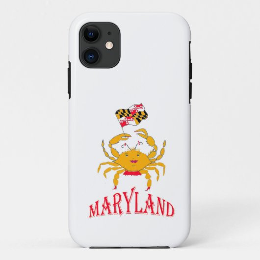 Happy crab USB-oplaadstation Case-Mate iPhone Case (Achterkant)