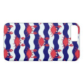 Happy Crabs Pattern Case-Mate iPhone Case (Achterkant (Horizontaal))