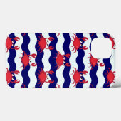 Happy Crabs Pattern Case-Mate iPhone Case (Achterkant (horizontaal))
