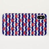 Happy Crabs Pattern Case-Mate iPhone Case (Achterkant (horizontaal))