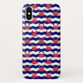 Happy Crabs Pattern Case-Mate iPhone Case (Achterkant)