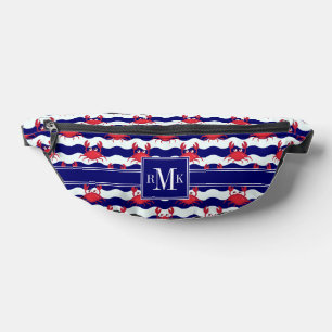 Happy Crabs Pattern Heuptasje