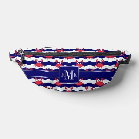 Happy Crabs Pattern Heuptasje (Liggend)