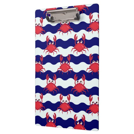 Happy Crabs Pattern Klembord (Links)