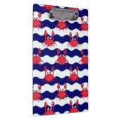 Happy Crabs Pattern Klembord (Rechts)