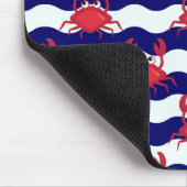 Happy Crabs Pattern Muismat (Hoek)