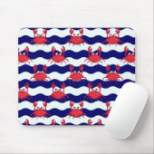 Happy Crabs Pattern Muismat (Met muis)