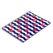 Happy Crabs Pattern Notitieboek (Linkerzijde)