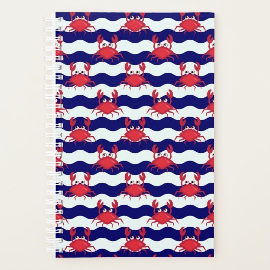 Happy Crabs Pattern Planner (Voorkant)