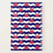 Happy Crabs Pattern Planner (Achterkant)