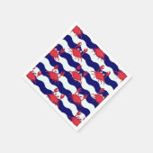 Happy Crabs Pattern Servet (Hoek)