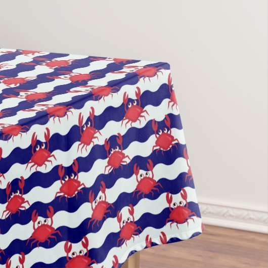 Happy Crabs Pattern Tafelkleed (Voorbeeld)