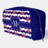 Happy Crabs Pattern Toilettasje (Rechterhoek)