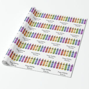 Happy Crayons Cadeaupapier
