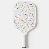 Happy Crayons Pickleball Paddle (Achterkant)