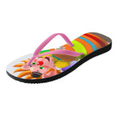 Happy Crazy Clown Teenslippers (Schuin)